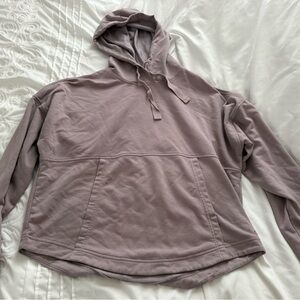 Lavender Hooded Sweatshirt